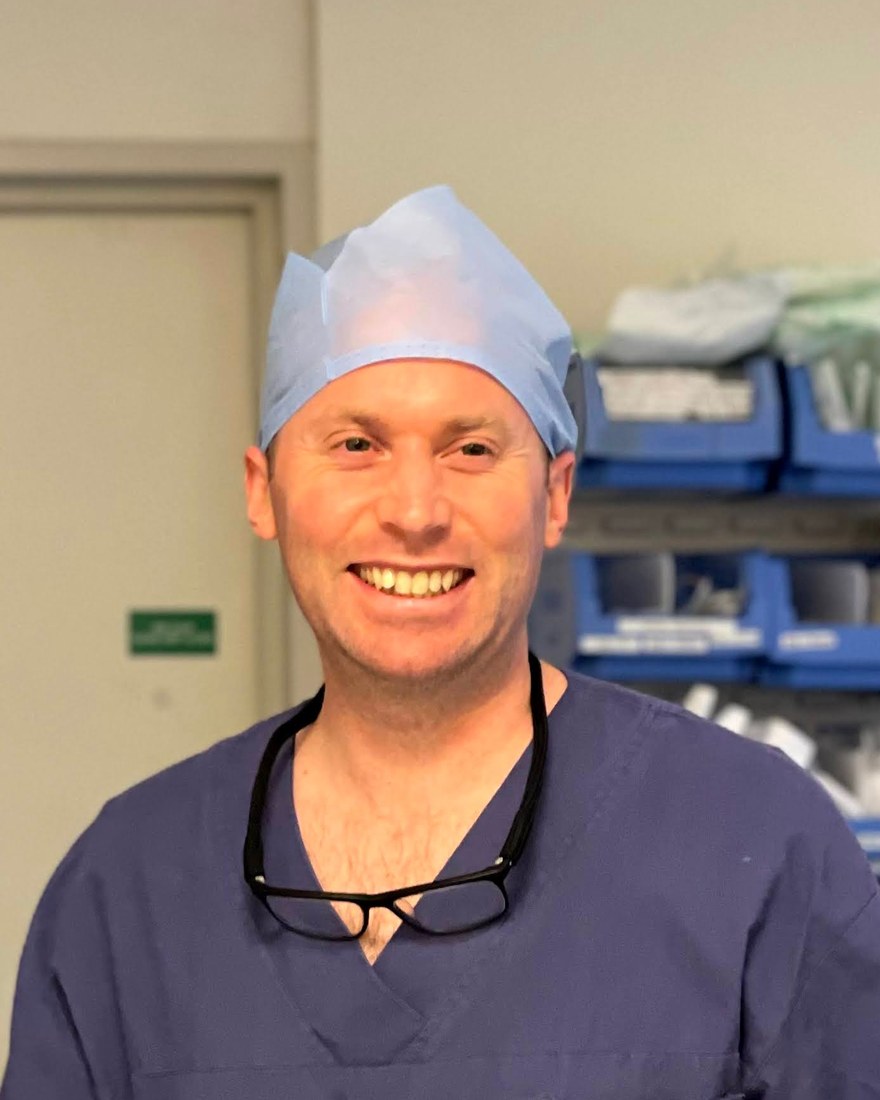 Dr Gregory Tarr, interventional radiologist